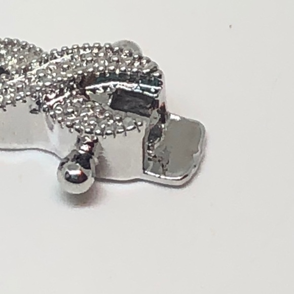 Genuine Amethyst/Diamond Infinity Bracelet - Picture 7 of 14